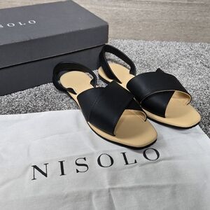 Nisolo All Day Cross Strap Sandals NEW size 8